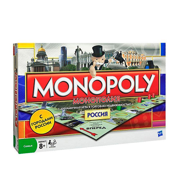 Monopoly 01610 Настольная игра Монополия-Россия - фото 1 - id-p98604213