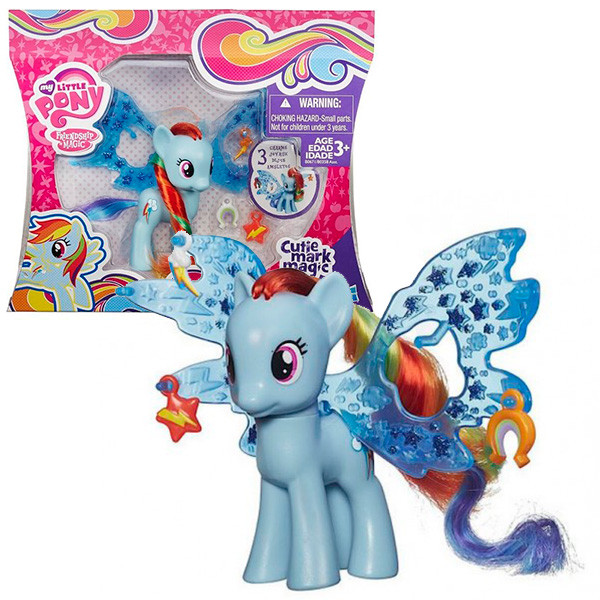 My Little Pony B0671 Рейнбоу Дэш "Делюкс" с волшебными крыльями