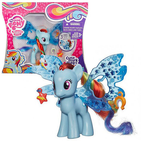 My Little Pony B0671 Рейнбоу Дэш "Делюкс" с волшебными крыльями, фото 2