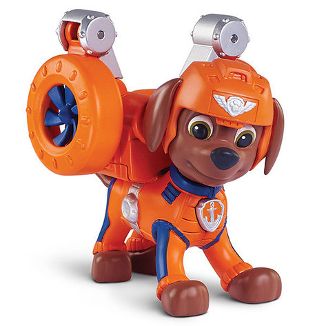 Paw Patrol 16669 Щенячий патруль Фигурка спасателя со съемным рюкзаком Воздушные спасатели в ассорт, фото 2