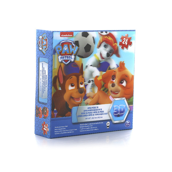 Paw Patrol 6028786 Щенячий патруль Супер 3D пазл, 24 элемента - фото 1 - id-p98604428