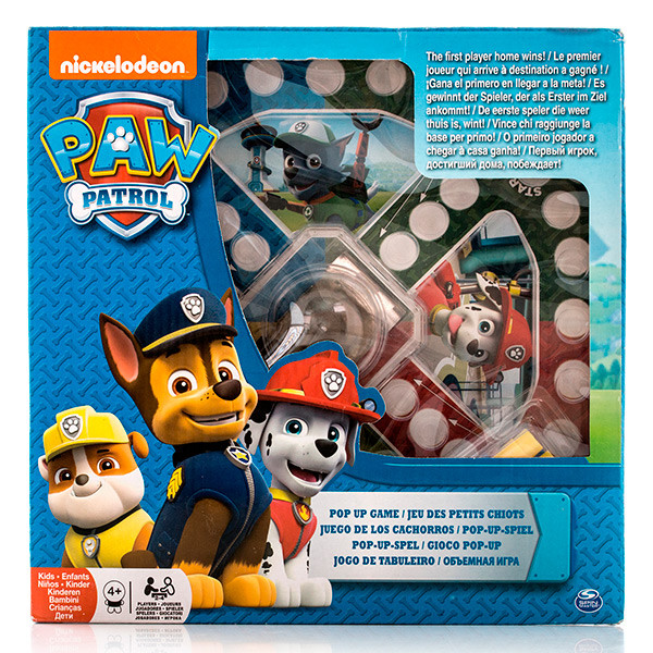 Paw Patrol 6028799 Щенячий патруль Настольная игра с кубиком и фишками - фото 1 - id-p98604438