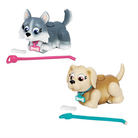 Pet Club Parade 18548 Пет Клаб Парад Фигурки собачек с косточками и поводком, в ассортименте, фото 2