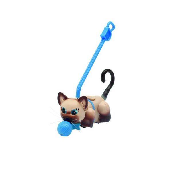 Pet Club Parade PTC00222 Пет Клаб Парад Фигурка кошечки с мячиком и поводком, в ассортименте