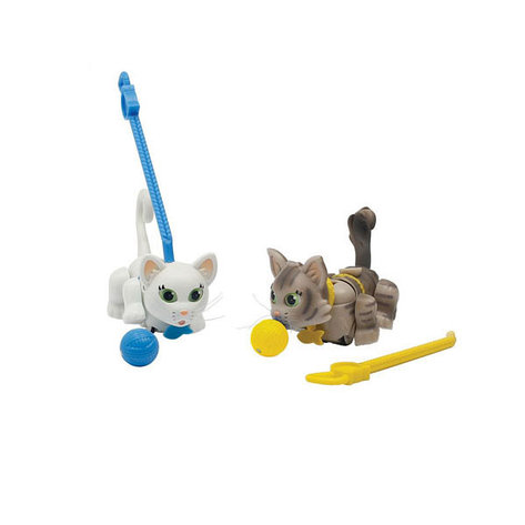 Pet Club Parade PTC01111 Пет Клаб Парад Фигурки кошечек с мячиком и поводком, в ассортименте, фото 2