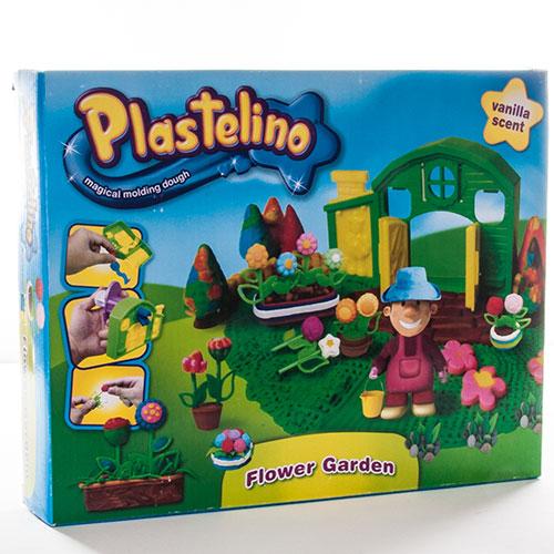 Plastelino NOR2847 Пластелино "Садовод" - масса для лепки + аксессуары
