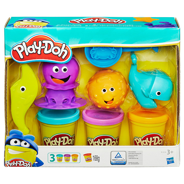Play-Doh B1378 Игровой набор пластилина "Подводный мир"