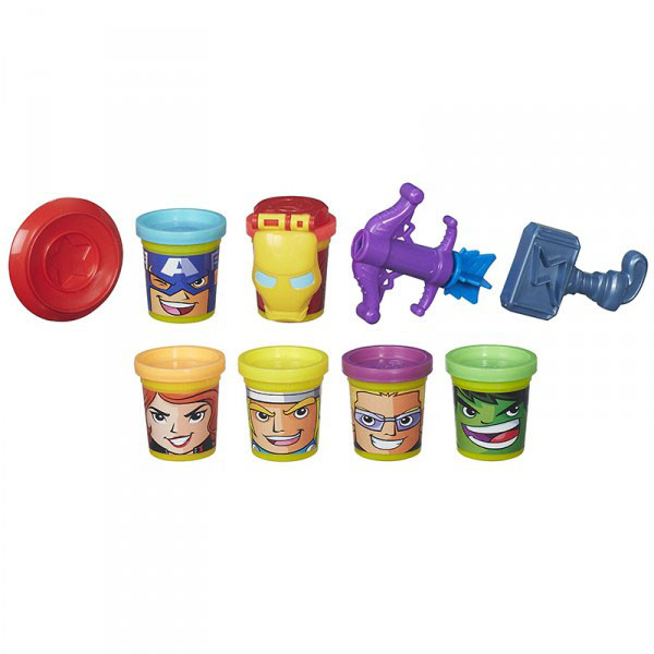 Play-Doh B5528 Коллекция героев Мстителей - фото 1 - id-p98604530