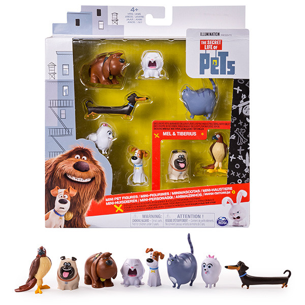 Secret Life of Pets 72807 Тайная жизнь домашних животных Набор из 8 мини-фигурок - фото 1 - id-p98604697