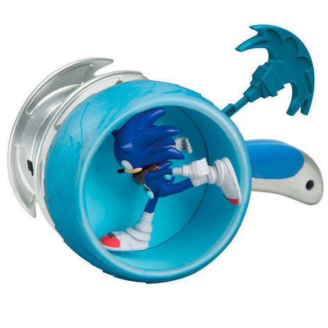 Sonic Boom T22061 Соник Бум Пусковое устройство с фигуркой 7,5 см, Соник, фото 2