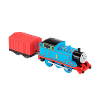 Thomas & Friends BML06 Томас и друзья Паровозик Томас с вагоном, синий