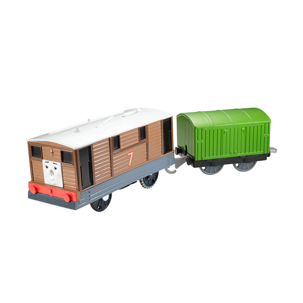 Thomas & Friends CDB70 Томас и друзья Паровозик Тоби с вагоном