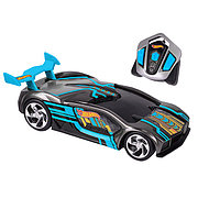 Hot Wheels HW90414 Машинка Хот вилс на батарейках свет+звук на РУ управлении, серая 23 см