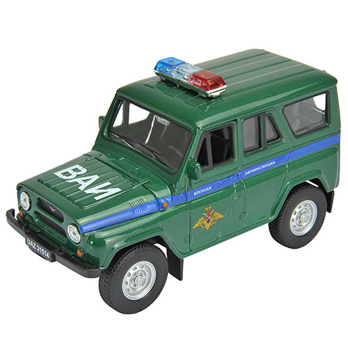 Welly 42380MC Велли Модель машины 1:34-39 УАЗ 31514 Военная Автоинспекция