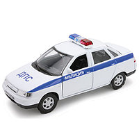 Welly 42385PB Велли Модель машины 1:34-39 LADA 110 МИЛИЦИЯ ДПС