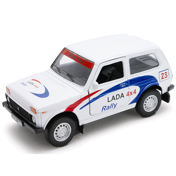 Welly 42386RY Велли Модель машины 1:34-39 LADA 4x4 Rally