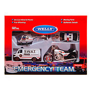 Welly 98630-4A Велли Игровой набор "Служба спасения - полиция" 4 шт.