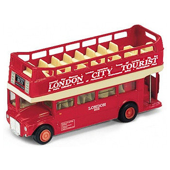 Welly 99930C Велли Модель автобуса 1:60-64 London Bus открытый, фото 2