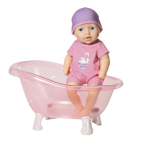 Zapf Creation Baby Annabell 700044 Бэби Аннабель Кукла с ванночкой, 30 см, фото 2