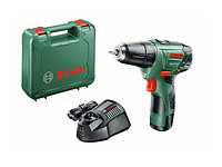 Дрель-шуруповерт аккумуляторная BOSCH EasyDrill 12-2 в чемодане