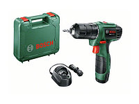 Дрель-шуруповерт аккумуляторная BOSCH EasyDrill 1200 в чемодане