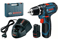 Дрель-шуруповерт аккумуляторная BOSCH GSR 12V-15 в чемодане 601868122 Дрель-шуруповерт аккумуляторная BOSCH GSR 12V-15 в чемодане