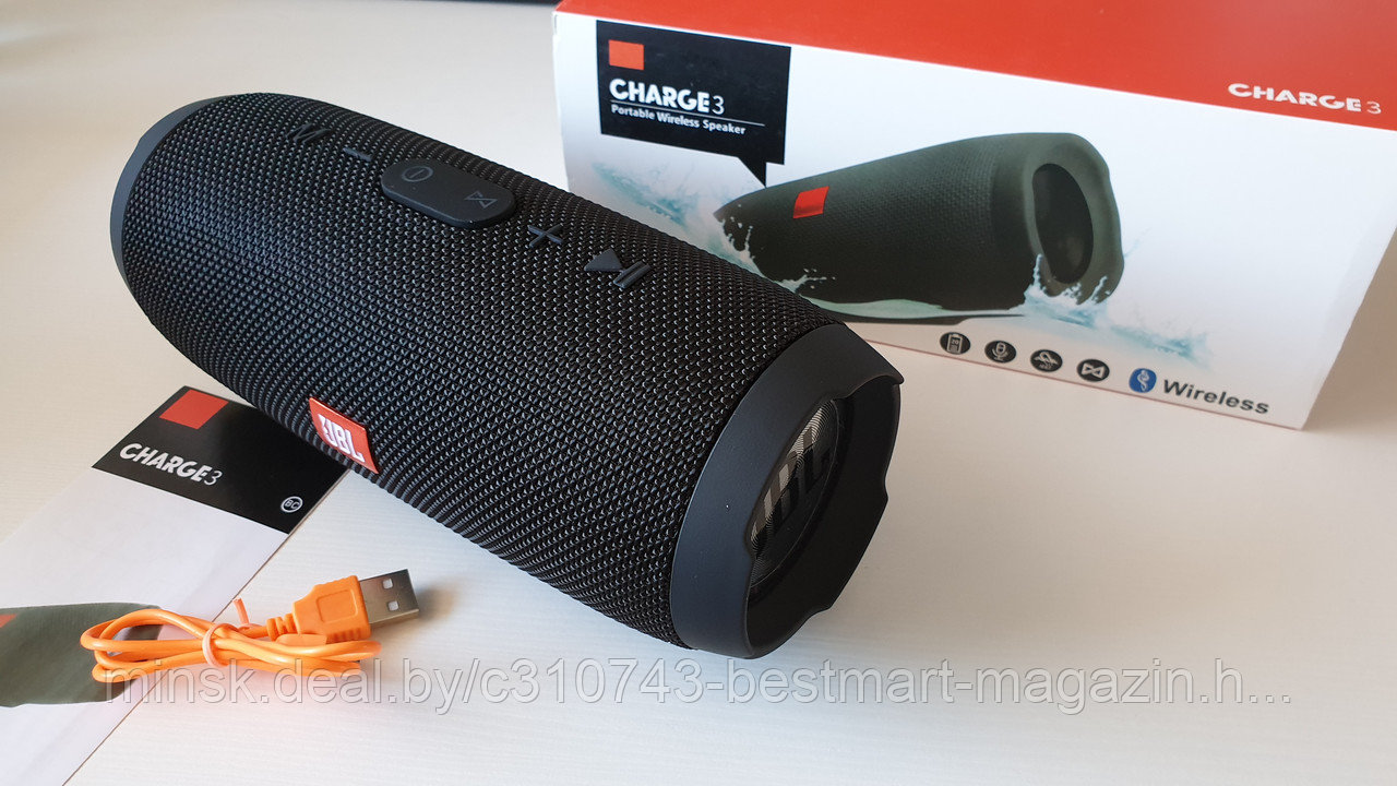 Колонка JBL Charge 3 | Разные цвета - фото 2 - id-p69021466