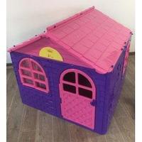 Игровой домик детский пластиковый №2 Doloni (Долони) 129-129-120 см (арт.025500/1) фиолетовый