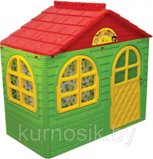 Игровой домик детский пластиковый №1 Doloni (Долони) 129-69-120 см (арт.025500/12/13) - фото 3 - id-p98684361