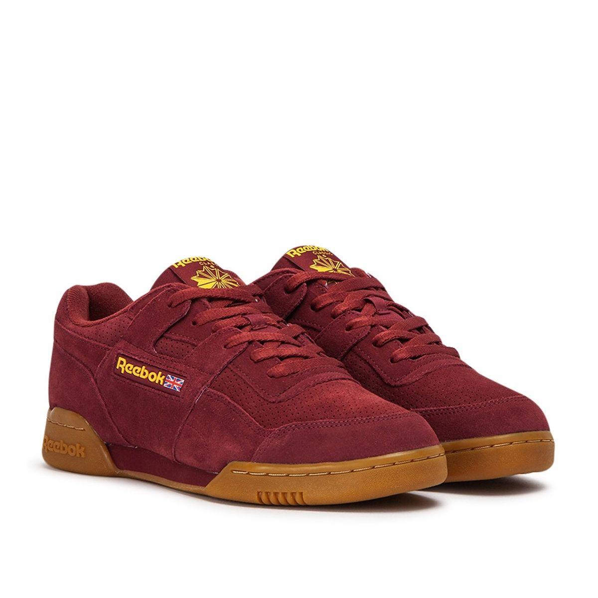 Кроссовки REEBOK WORKOUT PLUS MU КРАСНЫЕ - фото 1 - id-p98681177