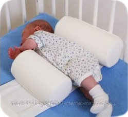 Позиционер для сна на боку новорожденного. Подушка для новорожденного при срыгивании. - фото 2 - id-p98702991
