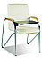 Столик пластиковый для стульев ИСО на металлической раме, Пюпитер ИСО с подлокотником под 18 мм., фото 9