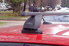 Багажник LUX для Kia Cee'd, хэтчбек, 2007-2012, с 2012г.-   (прямоугольая дуга)