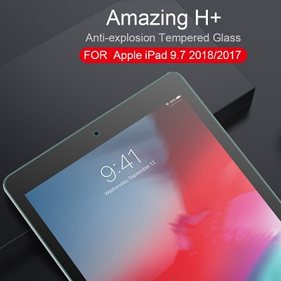 Защитное стекло Nillkin Amazing H+ для Apple iPad 9.7 (2017) - фото 2 - id-p98706710