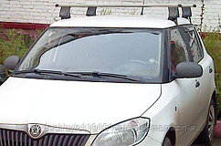 Багажник Атлант для Skoda Fabia хечбэк 2008-... (прямоугольная дуга)