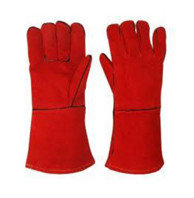 Краги ТРЕК-ЛЮКС пятипалые спилковые утепленные