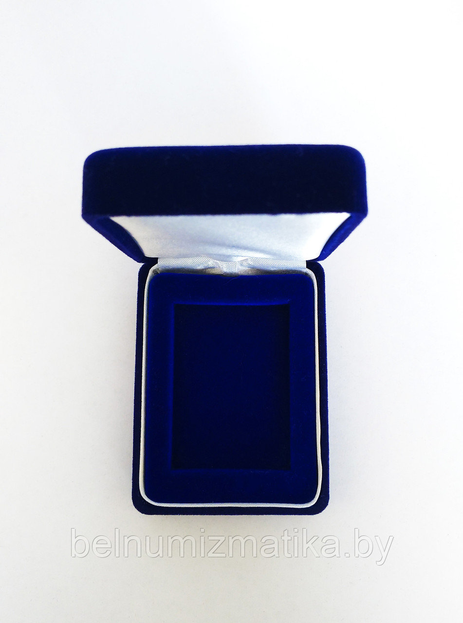 Футляр для монеты НБ РБ Икона Пресвятой Богородицы синий - фото 2 - id-p98715097