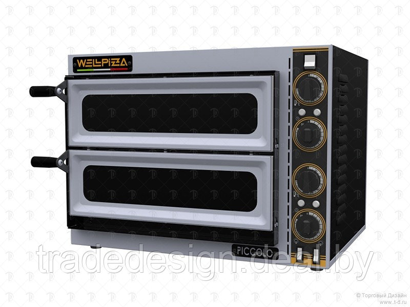 Электрическая печь для пиццы WellPizza Piccolo 2M - фото 1 - id-p98725368