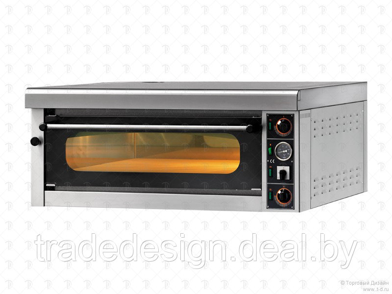 Электрическая печь для пиццы GAM серии M, модель FORM4TR400 с навесом - фото 1 - id-p98725374