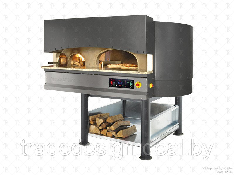 Печь для пиццы с вращающимся подом Morello Forni MRE 150 - фото 1 - id-p98725433