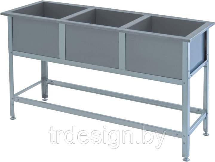 Моечная ванна VIATTO ВСМ-3/430-ЮТ