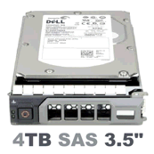 Жёсткий диск 0202V7 Dell 4TB 6G 7.2K 3.5 SAS w/F238F, фото 2