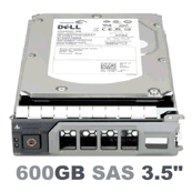 0W347K 0J762N Жёсткий диск Dell 600GB 15K 6G 3.5 SAS - фото 1 - id-p98727610