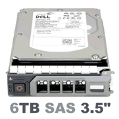 Жёсткий диск 0FF3TX Dell 6TB 6G 7.2K 3.5 SAS w/F238F, фото 2