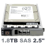 Жёсткий диск 00VPTJ Dell 1.8TB 12Gb 10K 2.5 SAS w/G176J