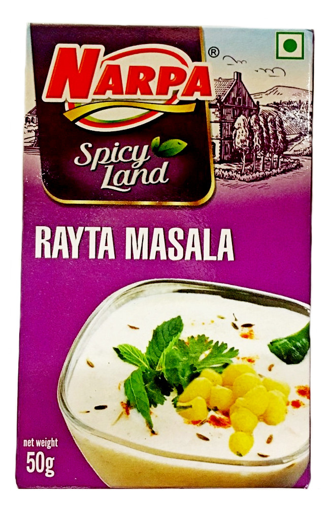 Смесь специй Райта Narpa Rayta Masala, 50г - приправа для кефира