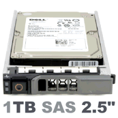 Жёсткий диск 400-AEFH Dell SED 1TB 6G 7.2K 2.5 SAS w/G176J, фото 2