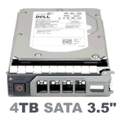 Жёсткий диск XX0VD Dell 4TB 6G 7.2K 3.5 SATA w/F238F
