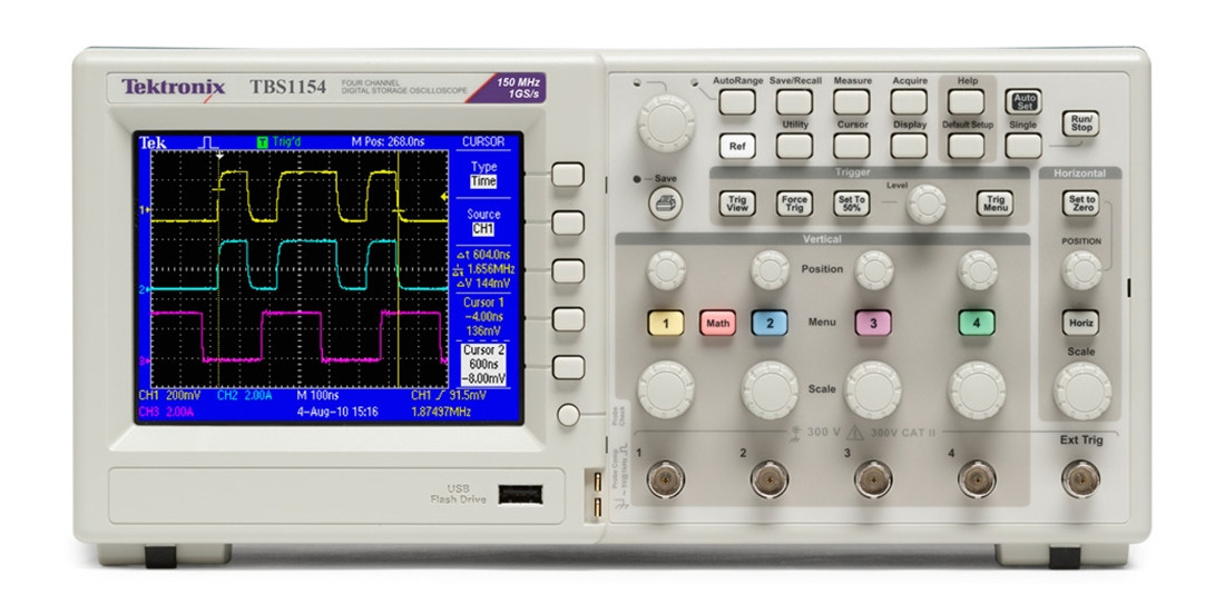 Осциллограф цифровой TBS1154
