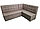 Кухонный угловой диван Модерн-4 (178х138 см) со спальным местом (4 категория, экокожа), фото 4